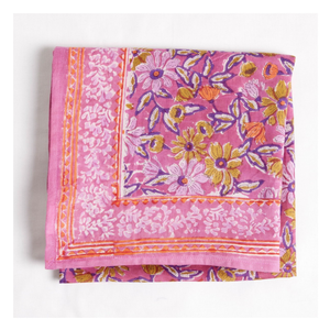 Foulard femme indien Meera Orchidée